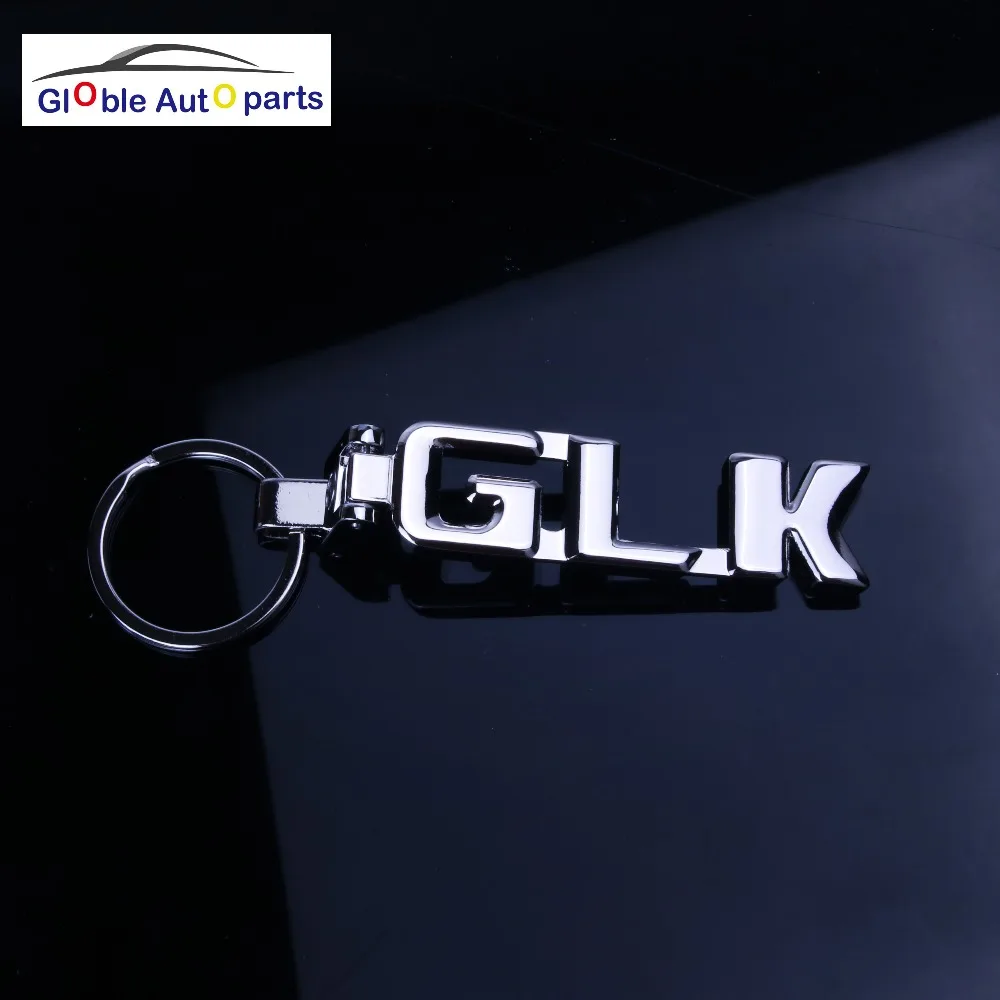 Брелоки для Mercedes Benz CLS GL GLK GLC ML SLK AMG A B C E S 3D автомобиля брелок для ключей Металл кольцо брелоки брелки