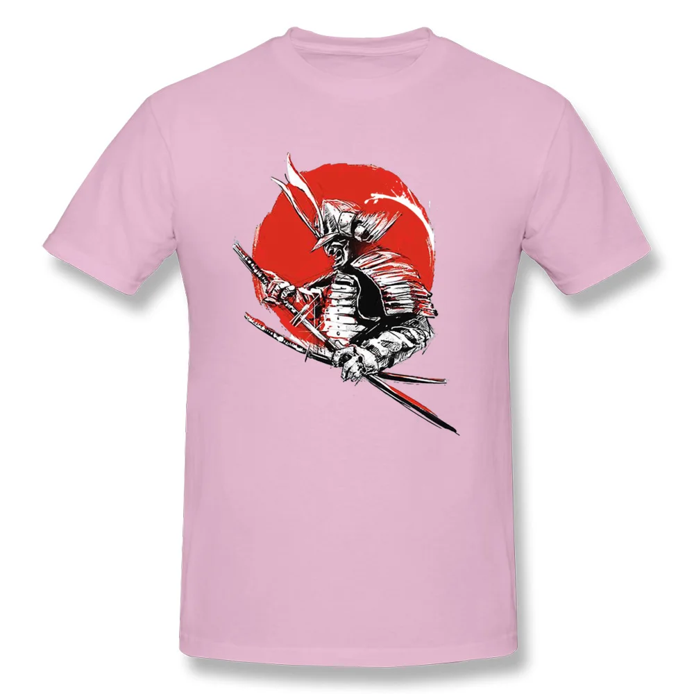 Черные футболки Bushido Sunset Samurai Warrior Японский топ и Хлопковые с круглым вырезом