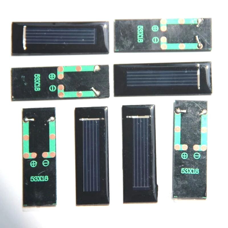 Миниатюрная солнечная панель BUHESHUI новинка 0 5 В 2 мА солнечные фотоэлектрические
