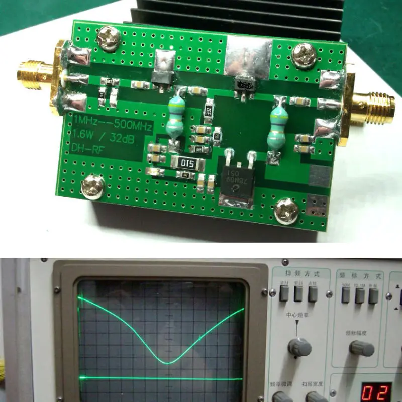 RF 1 МГц 500 5 W Мощность усилитель HF fm VHF UHF FM передатчик для ham Радио + радиатор|transmitter