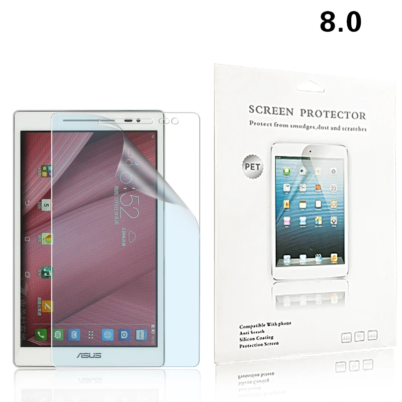 Водонепроницаемая Защитная пленка для Asus ZenPad 8 0 Z380KL дюйма не закаленное стекло