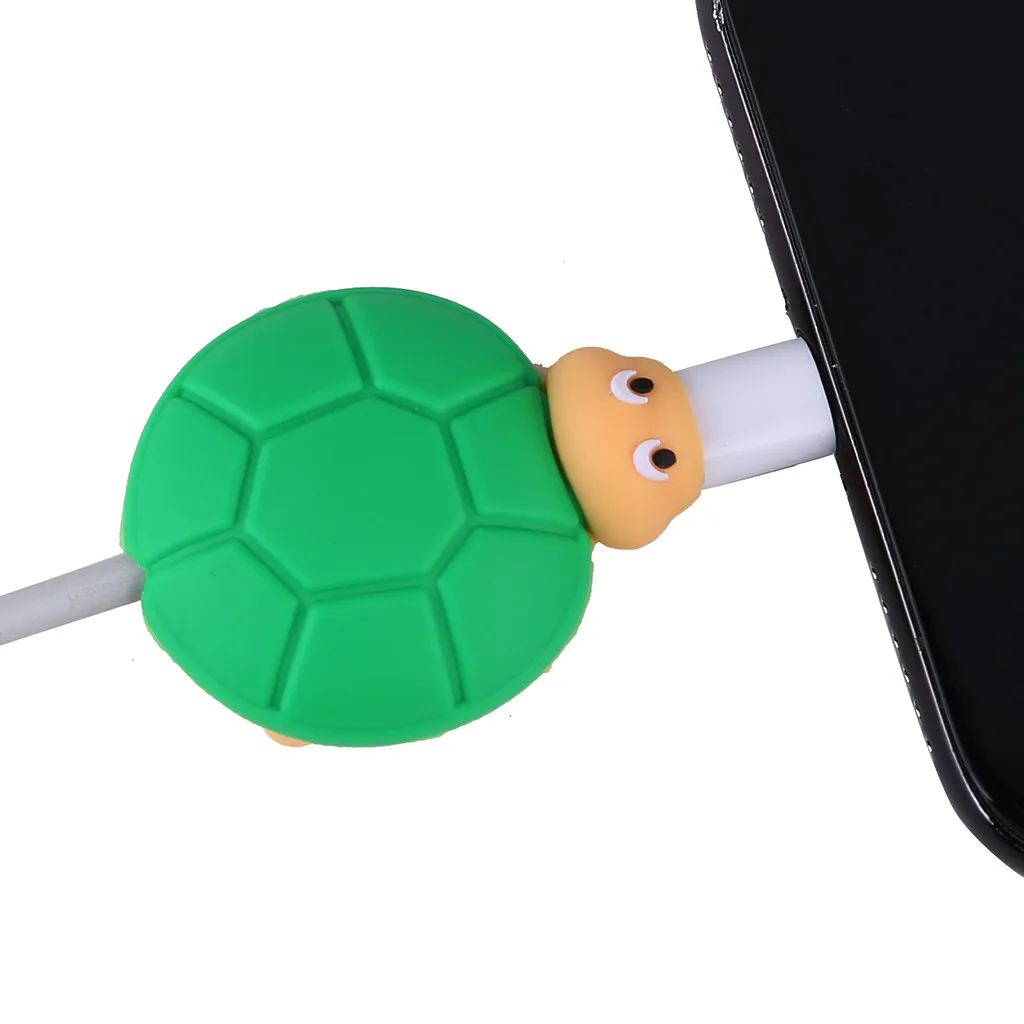 N Mnycxen кабель Линия укуса для Iphone шнур аксессуары с животными защищает симпатичный защитный чехол кабель животное укуса кабеля намотки Организатор z70 - Цвет: N
