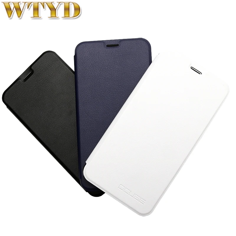 Чехол книжка OCUBE Doogee Y6 Max защитный чехол с горизонтальной текстурой на весну