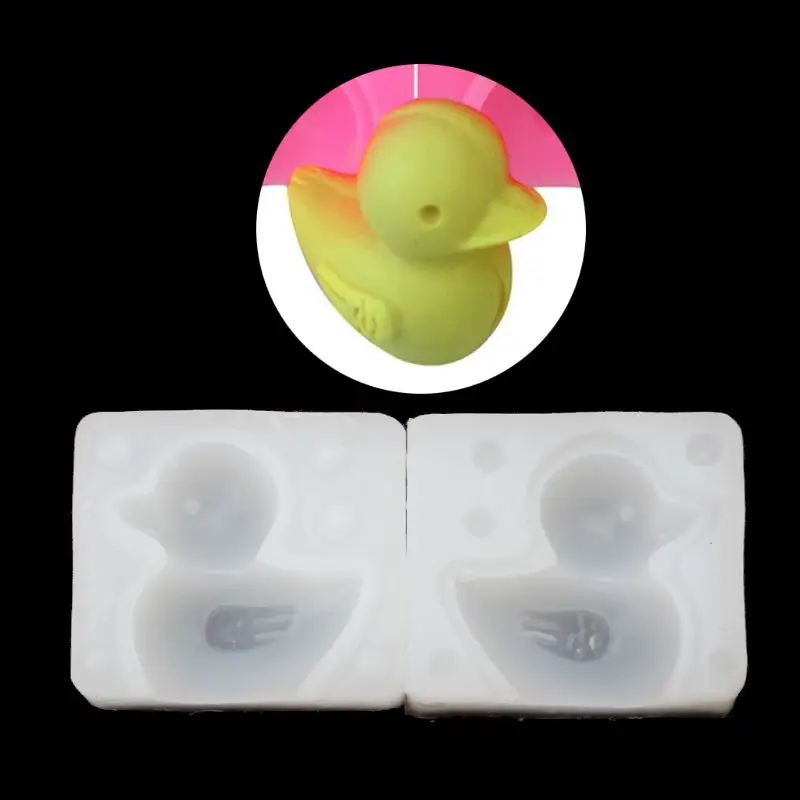 3D Big Duck Shape Silicone Mold Cake Fondant Soap Candle Resin Jewelry Mould | Украшения и аксессуары