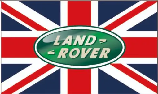 Автомобильный флаг landrover 3x5 футов Шевроле 100D полиэстер флаг|Флаги баннеры и