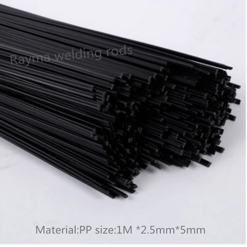 Бесплатная доставка 40 шт. черные пластиковые сварочные прутки из