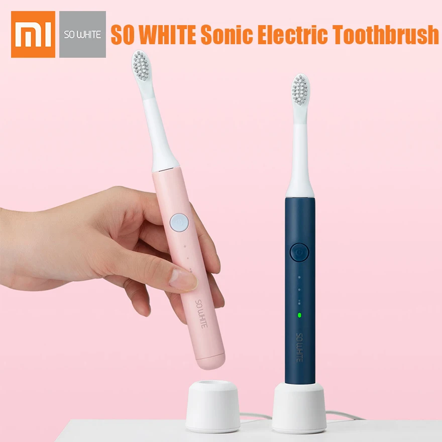 Xiaomi Mijia SOWHITE EX3 звуковая электрическая зубная щетка DuPont ультра звуковая глубокое Отбеливание чистка USB перезаряжаемая водонепроницаемая