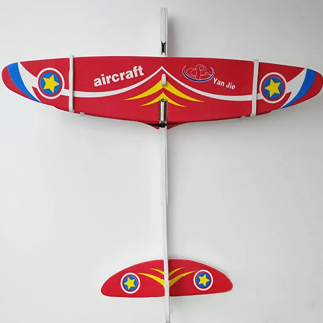2019 DIY Biplane планер пена питание летающий самолет перезаряжаемый Электрический