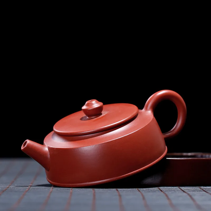 Yixing рекомендуется раздетая рудная грязь zhu dahongpao Zhou Pan pot все руки flat bar оптовая