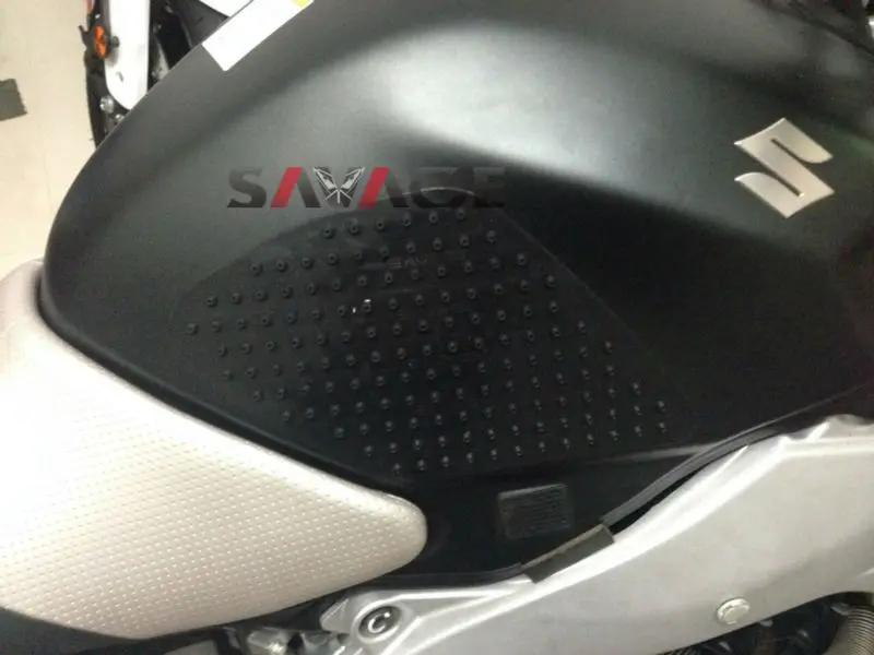 Для SUZUKI GSR 600 2006 2007 2008 2009 2010 2011 противоскользящие накладки на бак для лучшего сцепления аксессуары для мотоциклов 3m наклейка защита колена