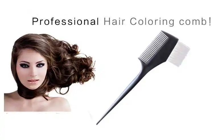 hair comb Mofajang 7 цветов, одноразовая краска для волос, Восковая краска, одноразовая формовочная паста, серебряная, красная краска для волос, воск, грязевой крем - Цвет: hair comb