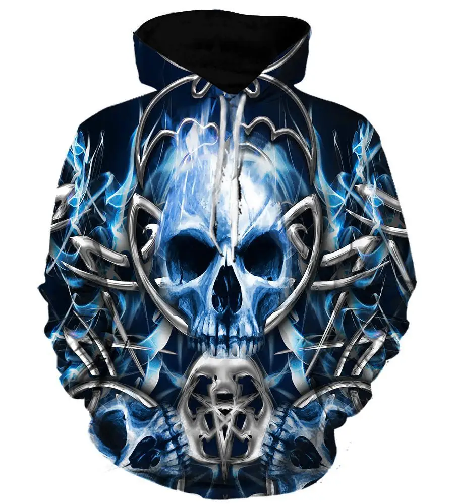 LOL-230 Hoodie Sweatshirt 3d Print Hoodies League of Legends Men Women Autumn Loose Thin Skull 3D Sweatshirts Mens Pullover Lovers Gift - Цвет: LOL-230