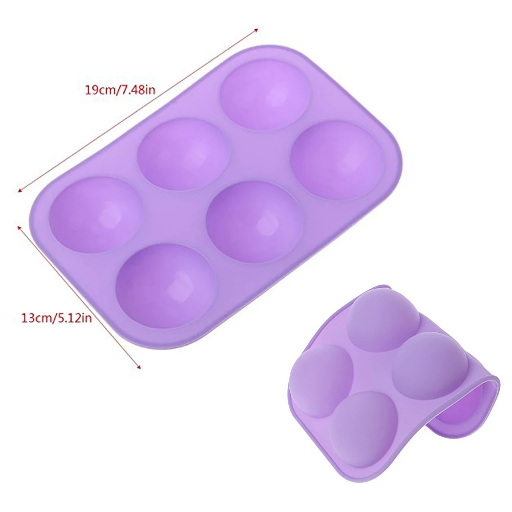 

Baking pan cake decoration tool pudding jelly chocolate square Dan mold spherical biscuit tool hemispherical silicon soap mold