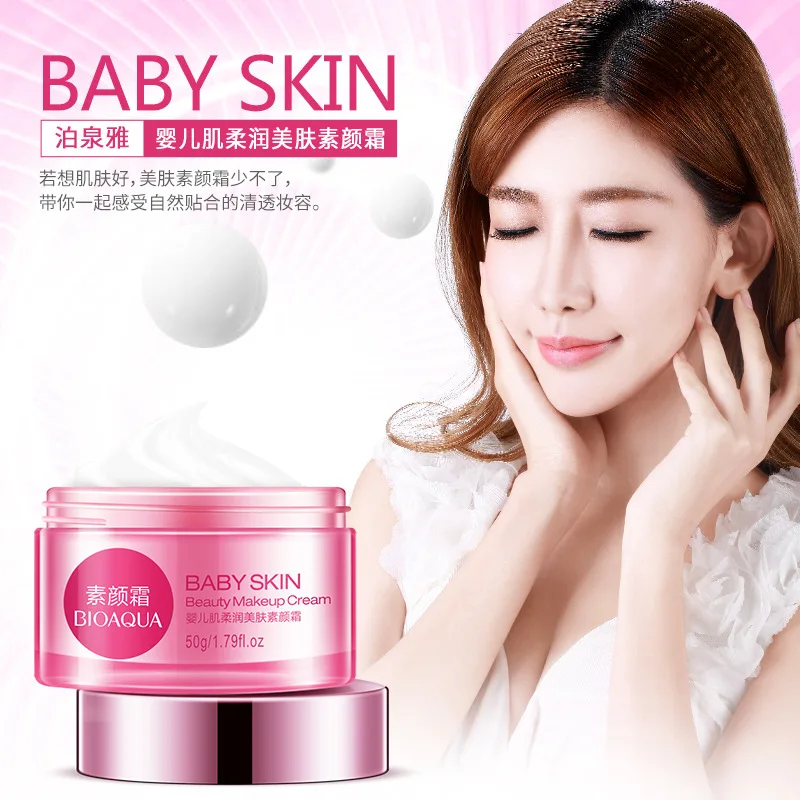 BIOAQUA skincare baby skin moisturizing vanishing cream face care whitening collagen day creams &amp moisturizers anti wrinkle | Красота и