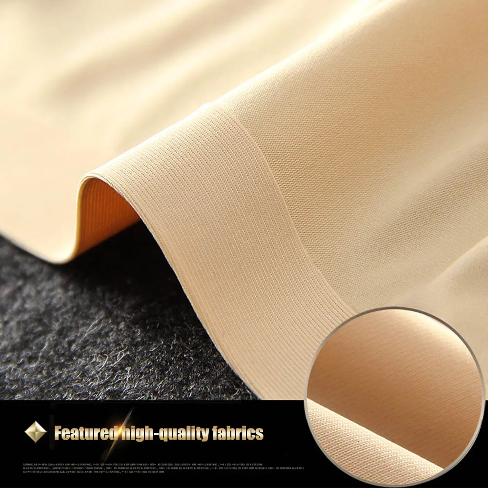 Нижнее белье для девочек и женщин Бесшовные Удобные Трусы из ледяного шелка