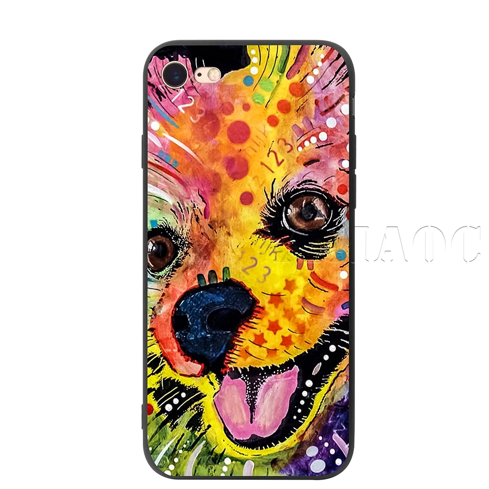 6 YIMAOC Pomeranian Pom силиконовый мягкий чехол для iPhone 11 Pro XS Max XR X 8 7 6 6S Plus 5 5S SE - Цвет: 6