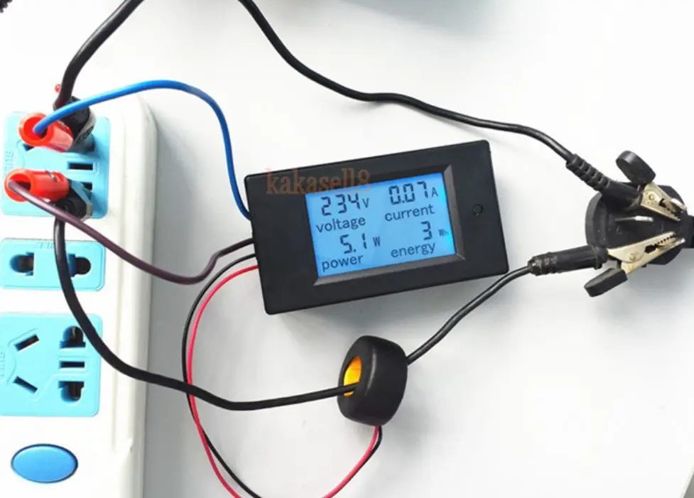 Цифровой измеритель напряжения амперметр вольтметр 260 В 110 В|voltmeter|ammeter shuntvoltmeter auto