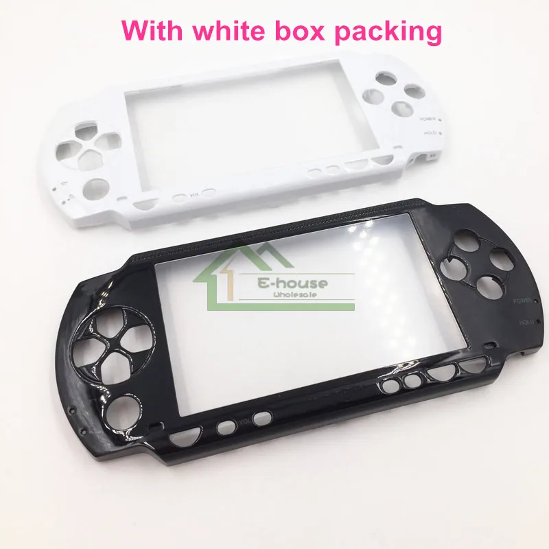 Чехол для Sony PSP1000 PSP 1000 черный и белый чехол с передней крышкой игровой консоли|case