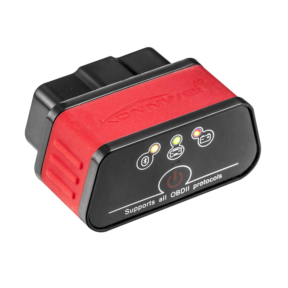 KONNWEI KW903 icar2 elm327 Bluetooth 3,0 автомобильный OBD2 OBDII автоматический диагностический инструмент elm 327 адаптер BT работает на Android