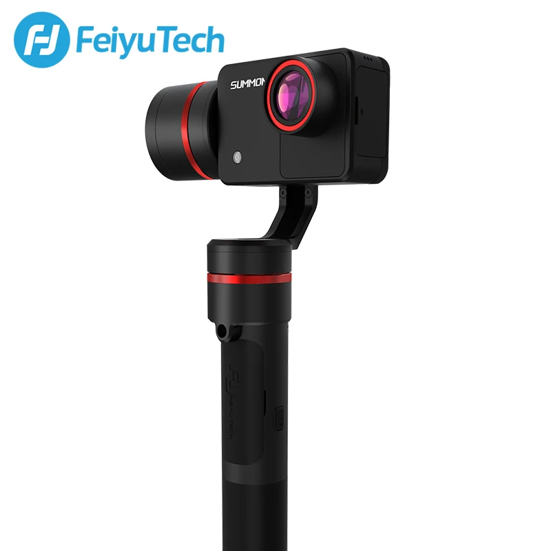 FeiyuTech Summon Plus с действий Камера 3-осевая карманная бесщеточная Камера шарнирный стабилизатор с 4K 1080P Экшн-камера