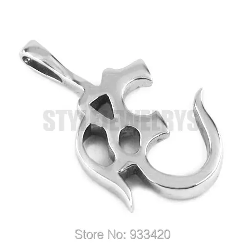 Оптовая продажа подвеска с символом Ом буддизм ювелирные изделия из нержавеющей