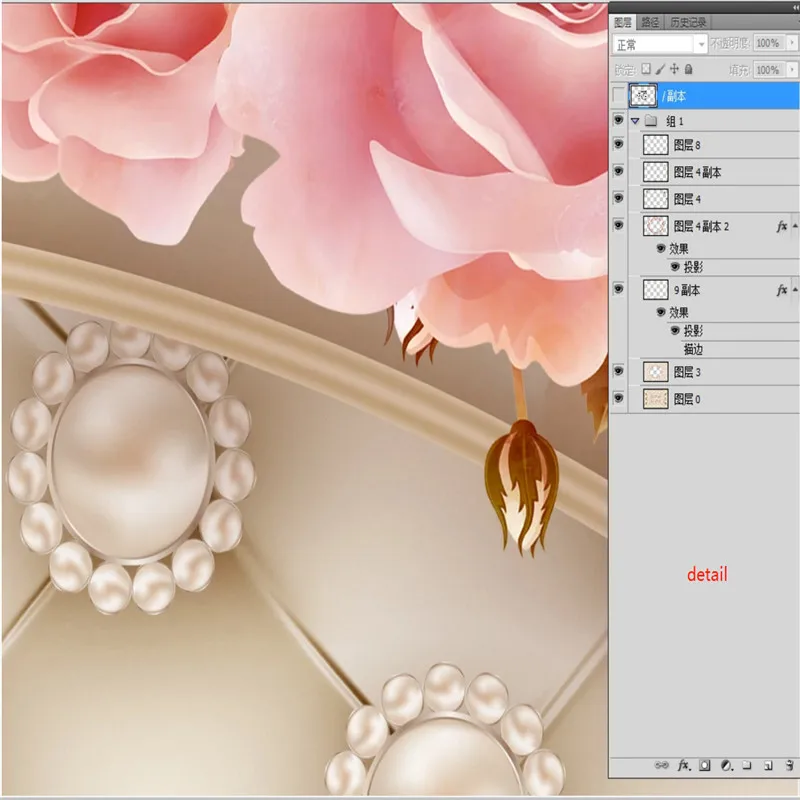Мраморная настенная бумага 3D романтичные милые маленькие ангелы роза цветок