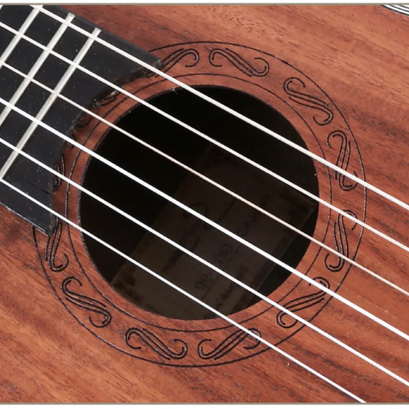 Guitalele Guilele 30 дюймов все акации Guitalele Мини электрическая баритон Акустическая гитара 6 струн Ukelele Pickup туристическая гитара
