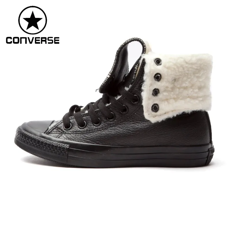 Converse Оригинальные кроссовки Для женщин Скейтбординг обувь Термальность