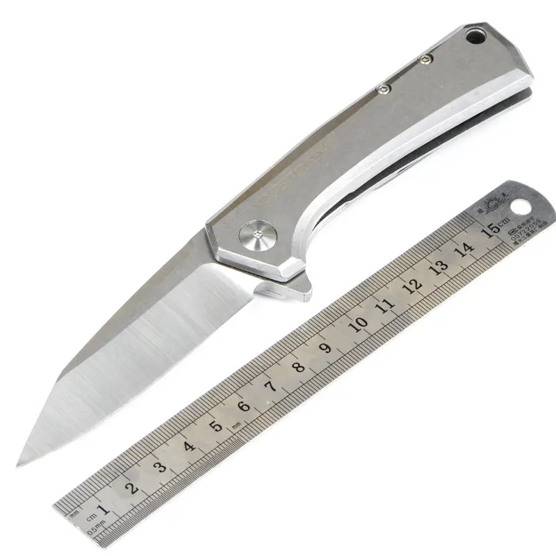 Складной нож Miker 0808 Flipper лезвие D2 шарикоподшипник шайба стальная ручка уличный