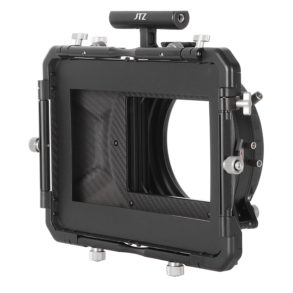 JTZ DP30 Cine углеродное волокно " x 4" Матовая коробка 15 мм/19 мм для sony ARRI RED A7 A7S A7R2 A7RM2 A6500 A7000 GH4 GH5 GH6 FS5 C100 BMPCC