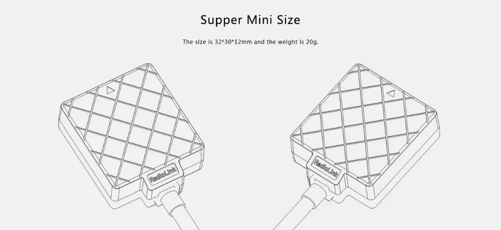 Новейший Radiolink TS100 Mini M8N 8N gps модуль для Radiolink Mini PIX Pixhawk Полетный контроллер FPV RC Мультикоптер