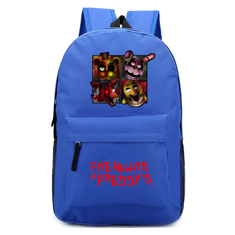 G Рюкзак Five Nights at Freddy, школьные рюкзаки для подростков, сумка для ноутбука, сумки для книг, женские и мужские повседневные дорожные сумки - Цвет: G