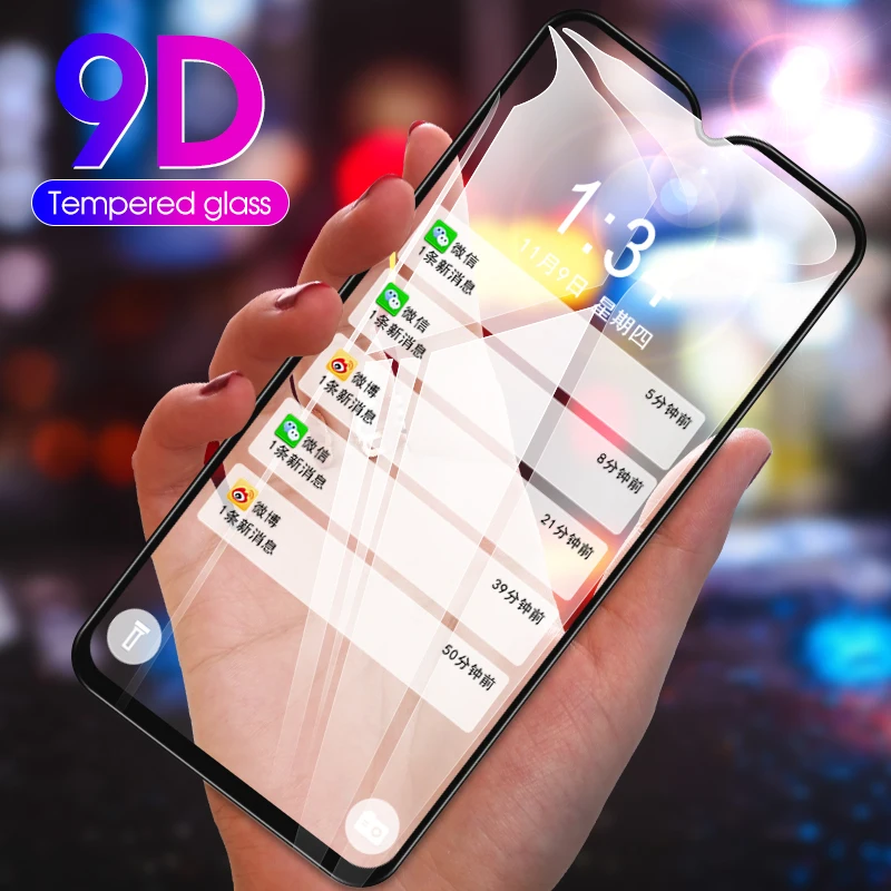 2 в 1 9D полная Защита экрана для Oneplus 7 6 6T + пленка объектива камеры One Plus полное