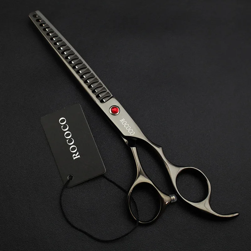 Профессиональные ножницы для филировки домашних животных ухода за собаками из