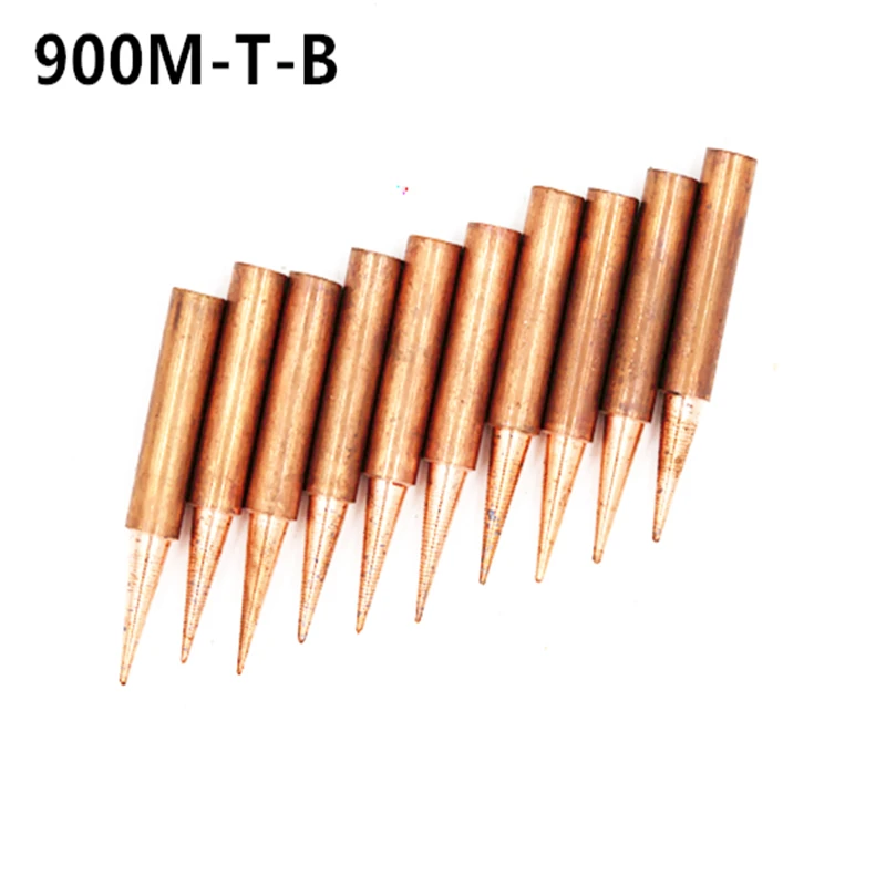10 шт. 900M-T-B Чистая медь 900M-T паяльник без свинца для Hakko