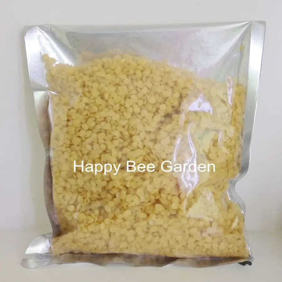 

Candle grade natural pure yellow beeswax pellet 1kg