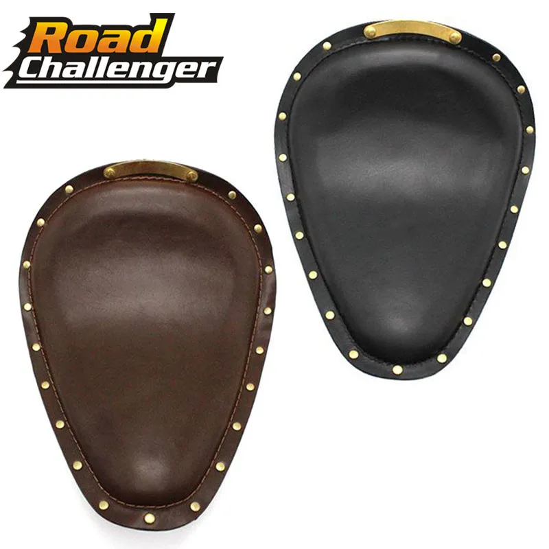Винтажный чехол для сиденья Harley Sportster 883 XL Bobber Chopper cafe racer из коричневой кожи| |