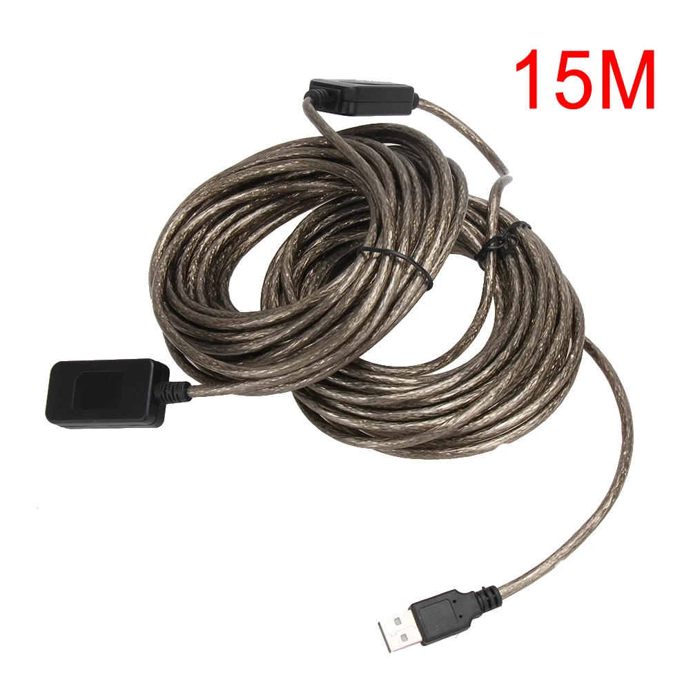 5 м/10 м/15 м/20 м USB Удлинительный кабель Супер Скоростной 2 0 Папа-мама адаптер для
