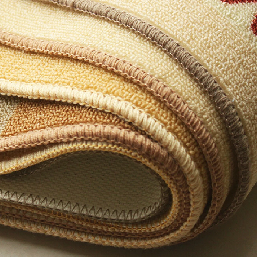 Украшения дома полиэстер печатный кухня коврики пола супер удобная для