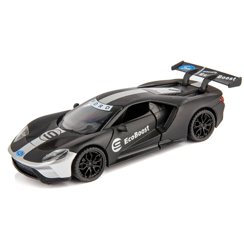1:32 Ford GT музыкальная с подсветкой машина Diecasts игрушечный транспорт горячая модель колесного автомобиля с автомобилем Горячая дверь колеса может быть открытая игрушка