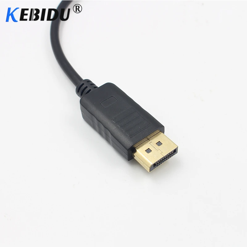Адаптер kebidu 1080P DP в HDMI-совместимый Кабель-адаптер порт дисплея HDMI-com' HDTV