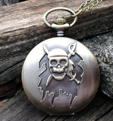 

Мужские кварцевые карманные часы с винтажным рисунком