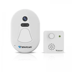 

WiFi Doorcam with 5m night vision; Transmission distance: 30m Anti - disassembly alarm from asmile
