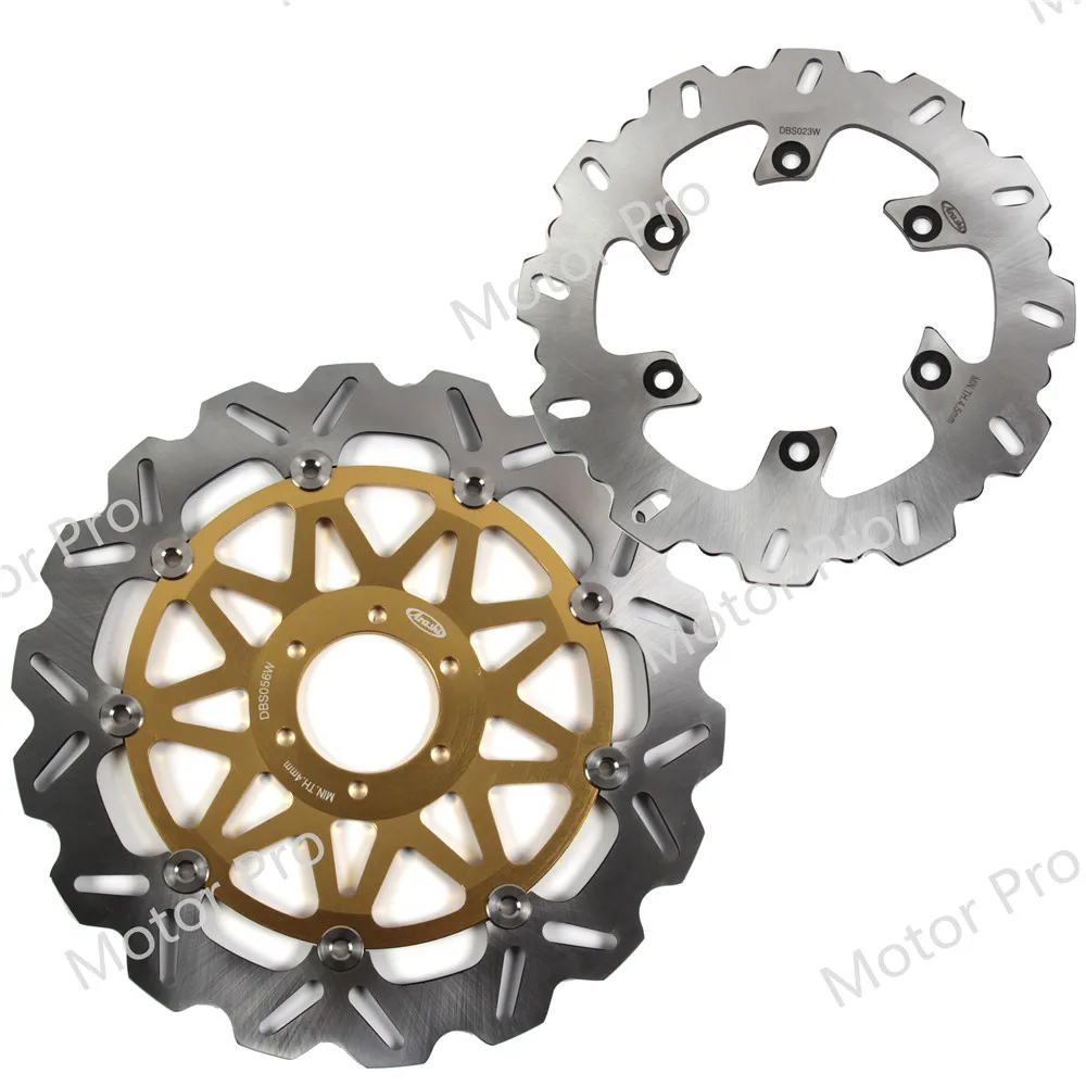 Для Yamaha SRX 400 1991 Комплект передних и задних тормозных дисков ротора Аксессуары для