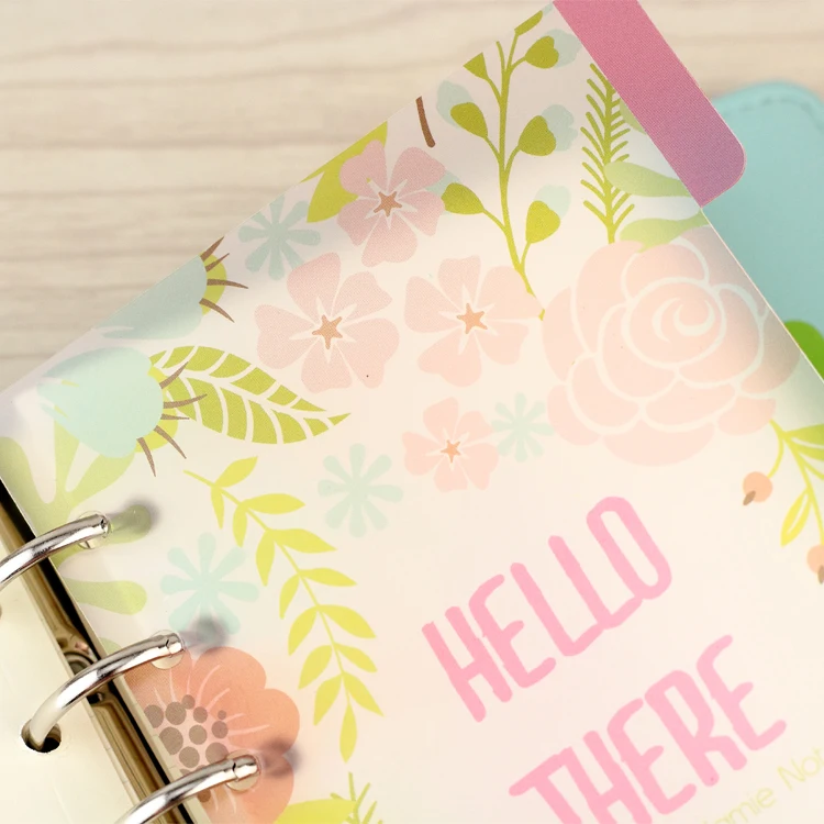 Оригинальная оригинальная 6 отверстий указательная бумага для спирального