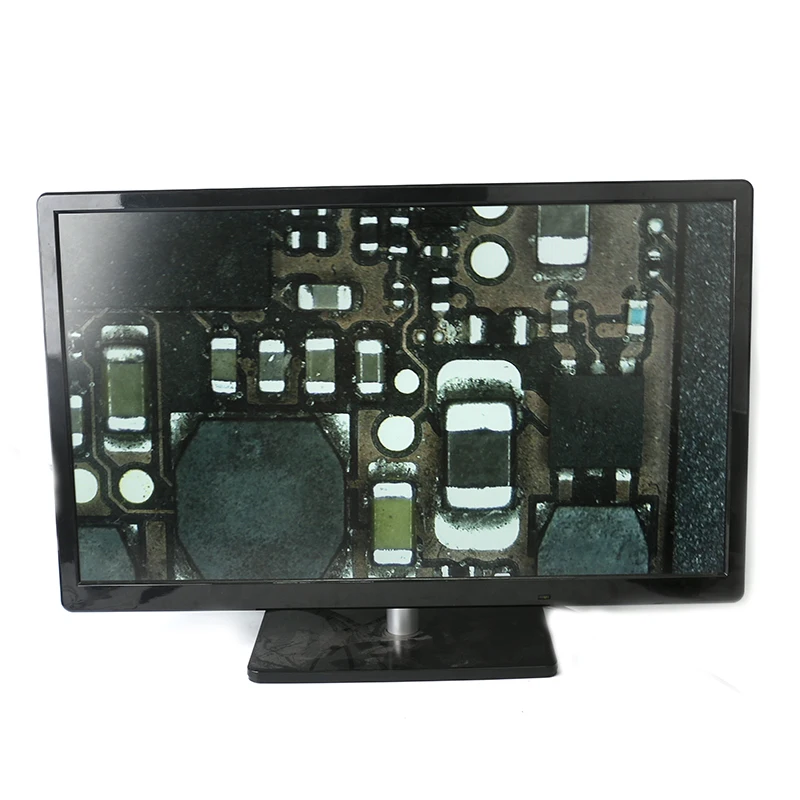 Boom Stand Simul-Focal 3.5X-90X набор микроскопов с зумом+ 16MP HDMI камера+ 144 светодиодный светильник для проверки ювелирных изделий пайки печатных плат