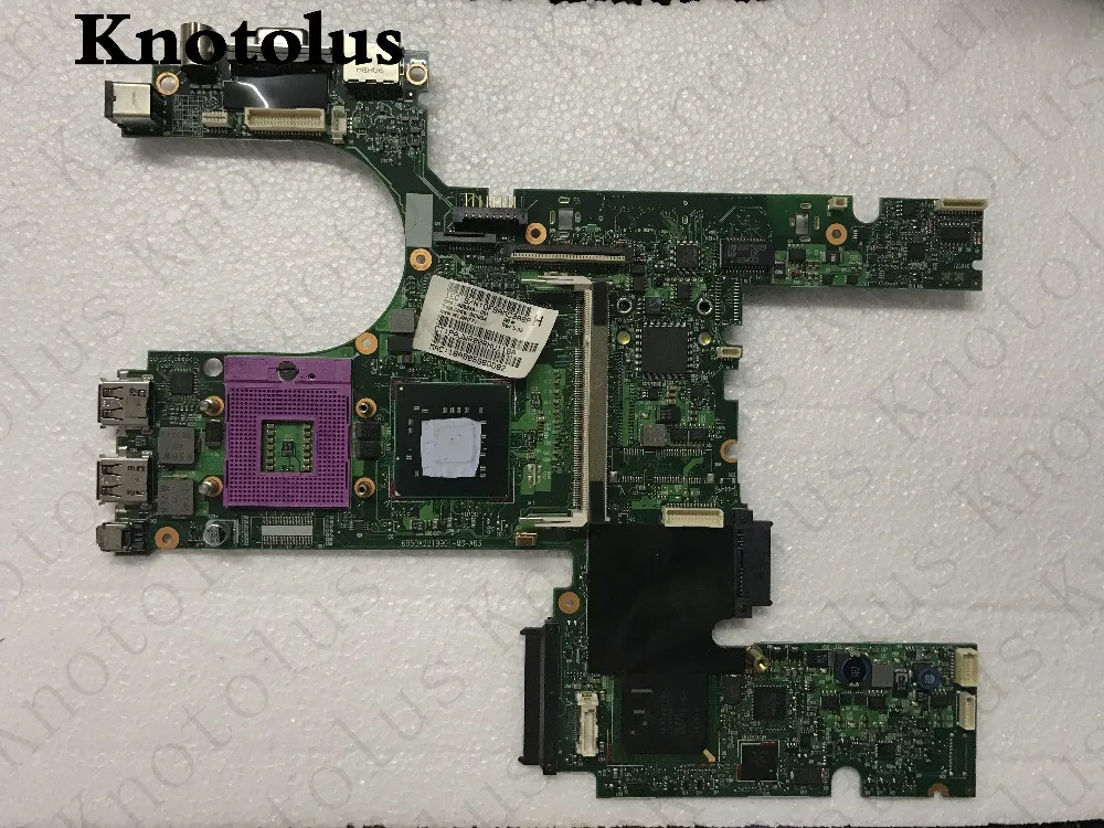 Материнская плата для ноутбука hp 6530b 6730b 486248 001 ddr2 ge45 6050a22901 mb a03 100% тестирование