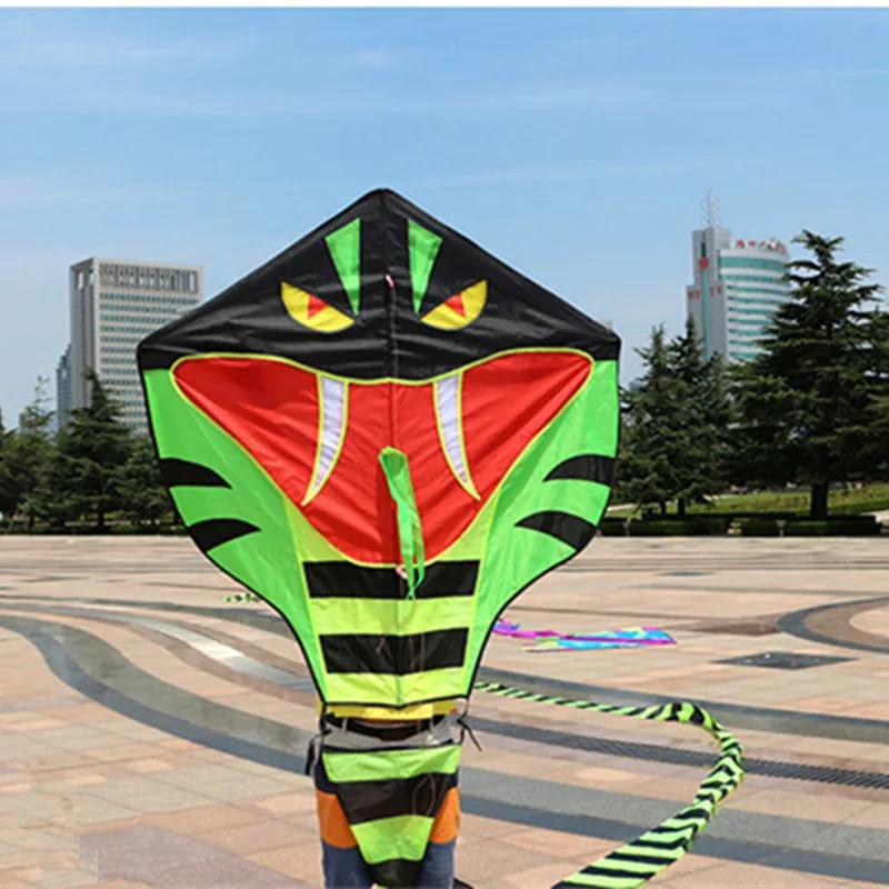 8 м/15 м/30 м змей кайт Рипстоп нейлоновая ткань уличные игрушки легко открыть и