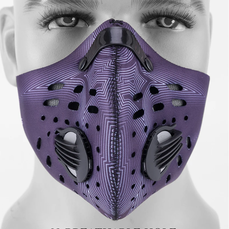 ROCKBROS Велоспортная велосипедная Анти Пылезащитная Маска Крышка Дышащий