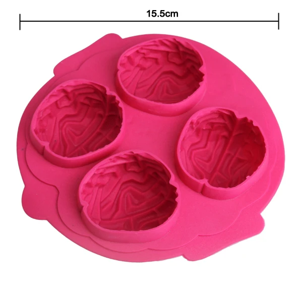 Вечерние лед для напитков лоток крутой в форме мозга кубик заморозки прессформы